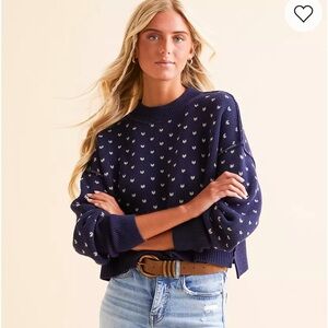Free People Easy Street cropped sweater